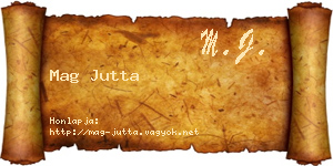 Mag Jutta névjegykártya